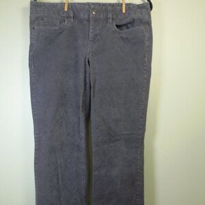 J Crew Gray "Favorite Fit" Corduroy Pants 32R VINTAGE Hipster Bootcut  These sla
